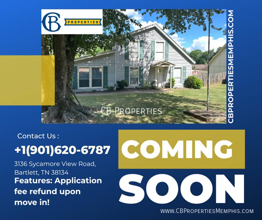 House for rent at 3136 Sycamore View Rd, Memphis, TN 38134