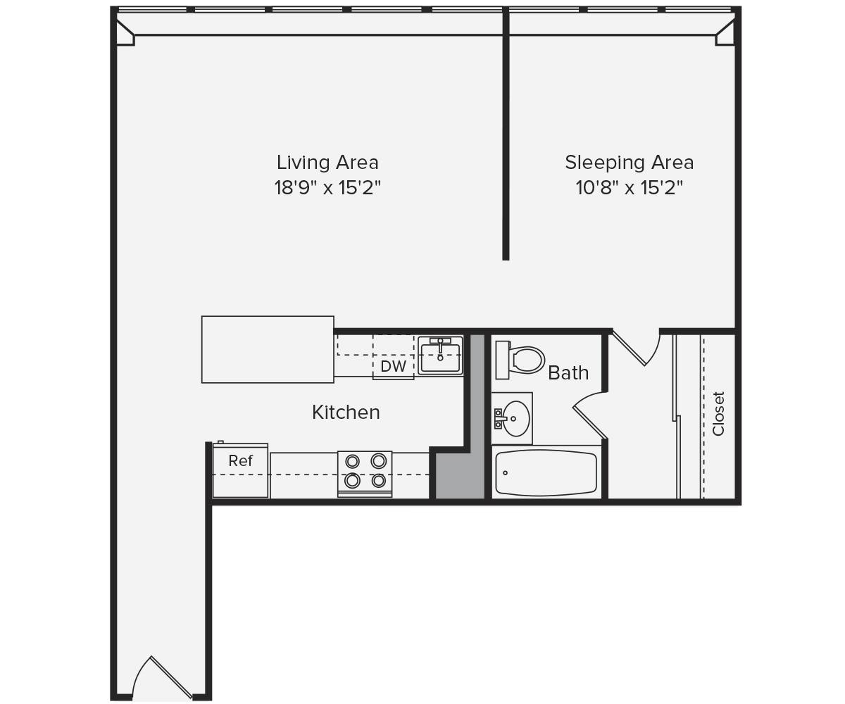 Apartment for rent at 790 Boylston St #20E, Boston, MA 02116