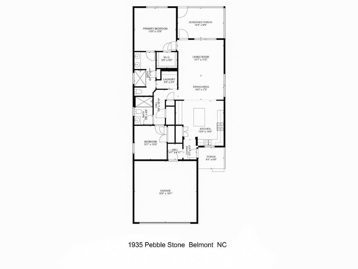 House for rent at 1535 Pebble Shore Lane, Belmont, NC 28012