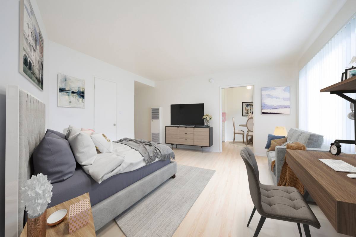 Apartment for rent at 667-669 Levering Ave #8, Los Angeles, CA 90024