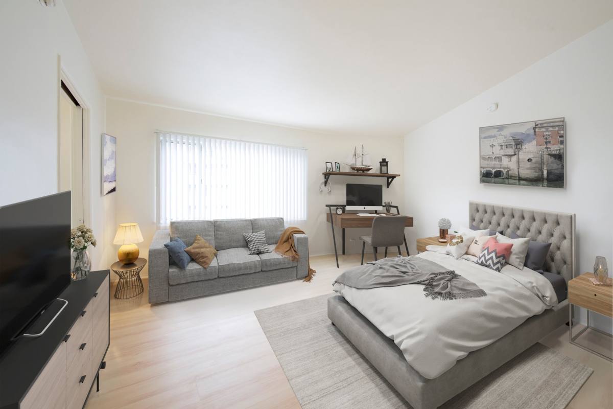 Apartment for rent at 667-669 Levering Ave #8, Los Angeles, CA 90024