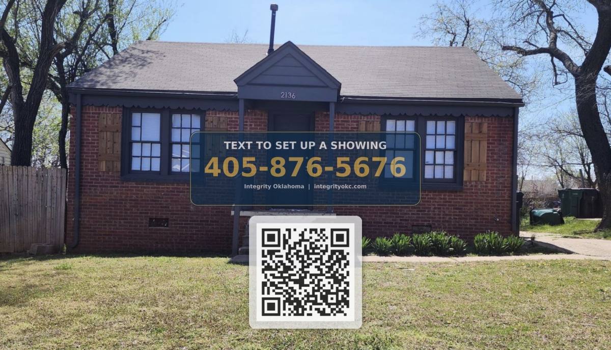 House for rent at 2136 NW 32nd St, Oklahoma City, OK 73112