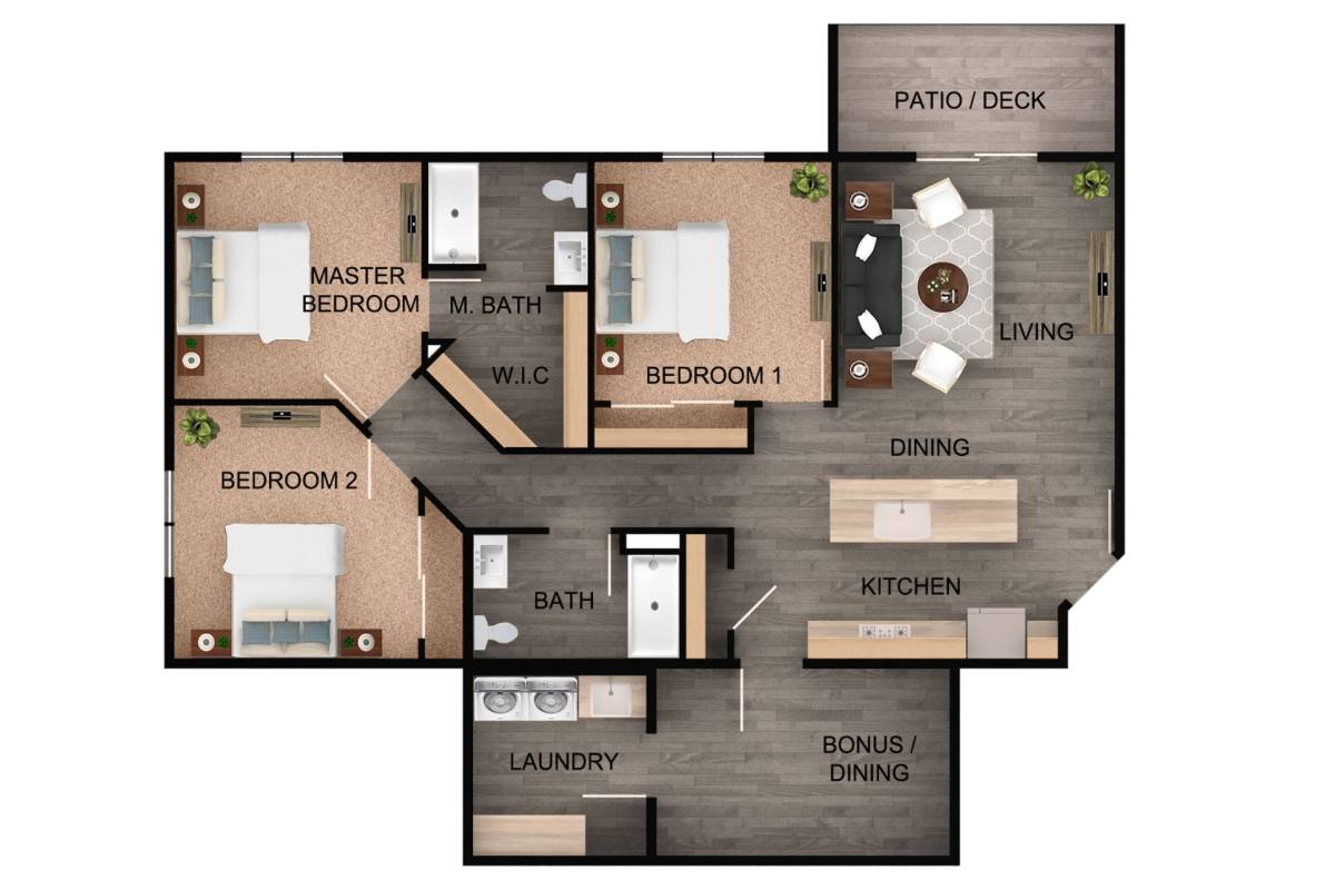 Apartment for rent at 9522 & 9530 E, Onalaska, WI 54650
