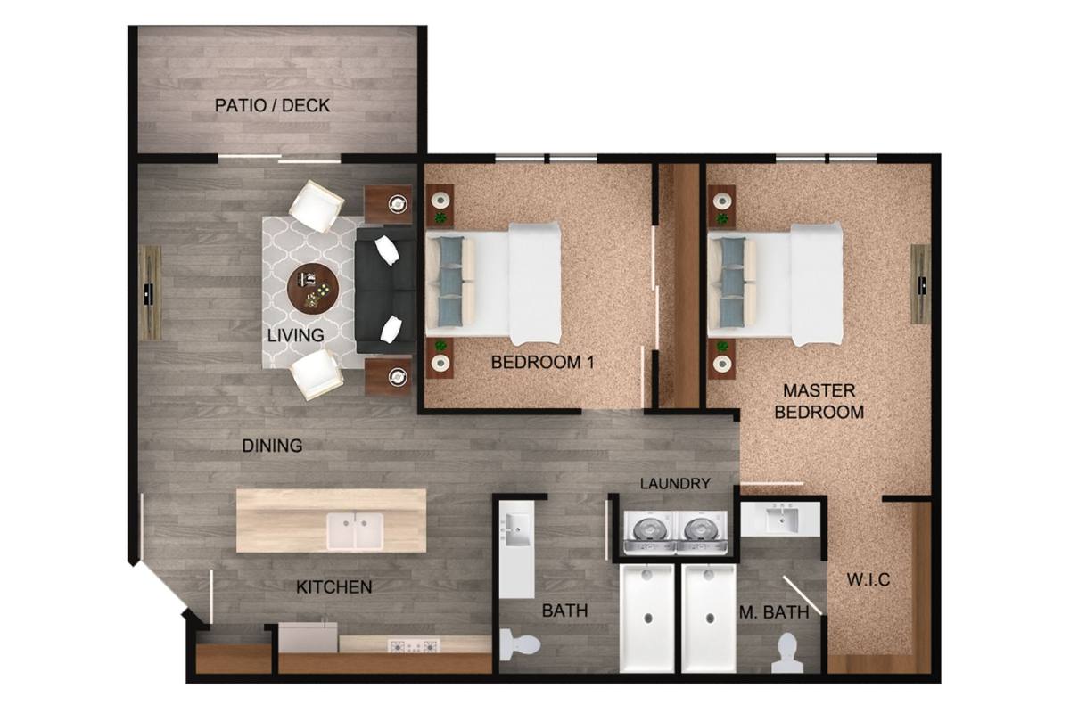 Apartment for rent at 9522 & 9530 E, Onalaska, WI 54650