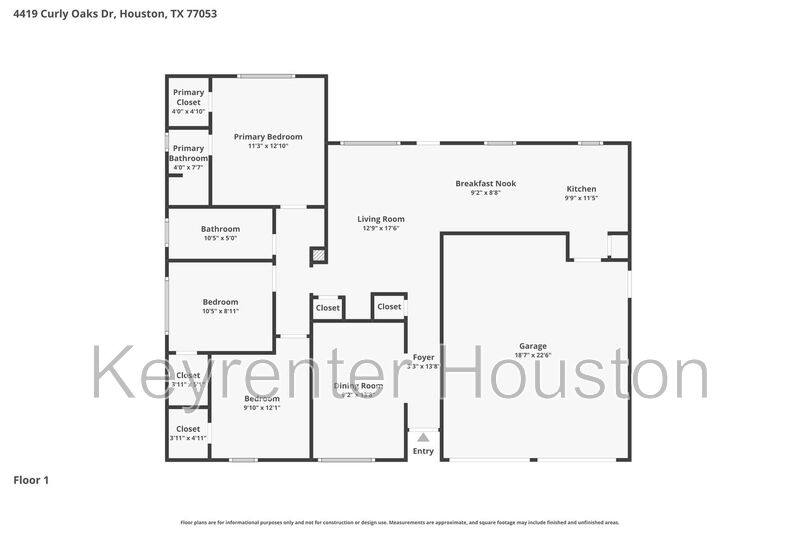 House for rent at 4419 Curly Oaks Dr, Houston, TX 77053