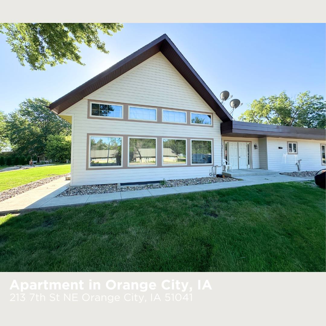 Apartment for rent at 213 7th St NE, Orange City, IA 51041