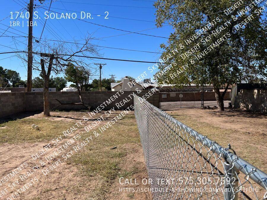 Apartment for rent at 1740 S Solano Dr #2, Las Cruces, NM 88001