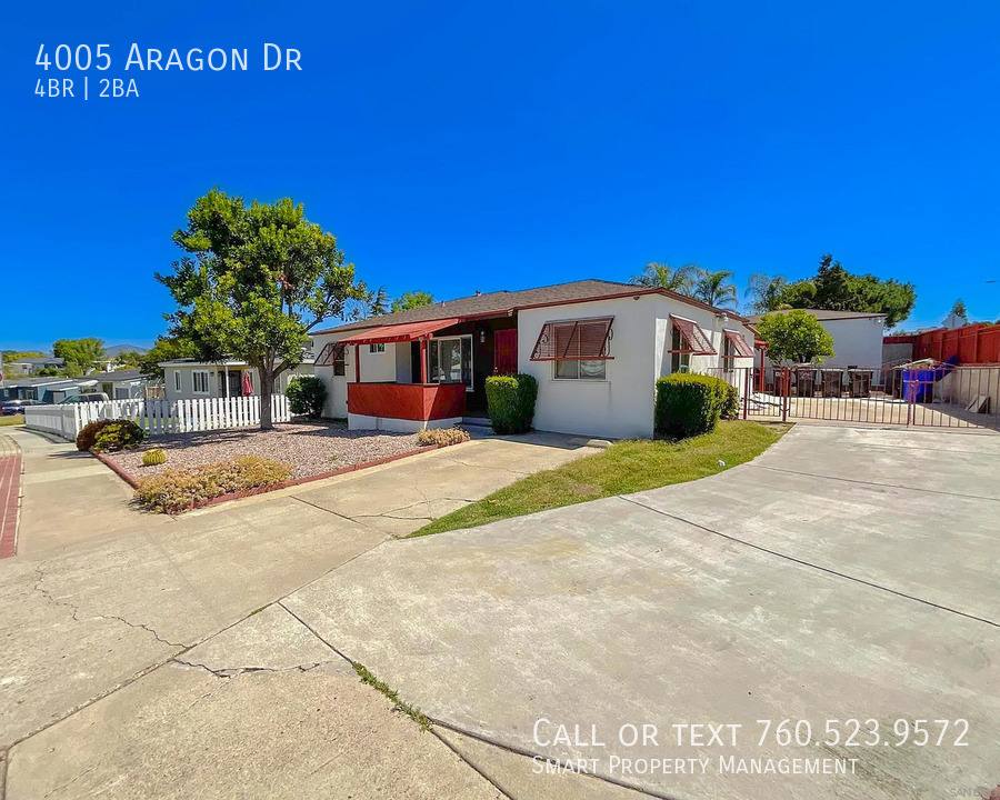 House for rent at 4005 Aragon Dr, San Diego, CA 92115