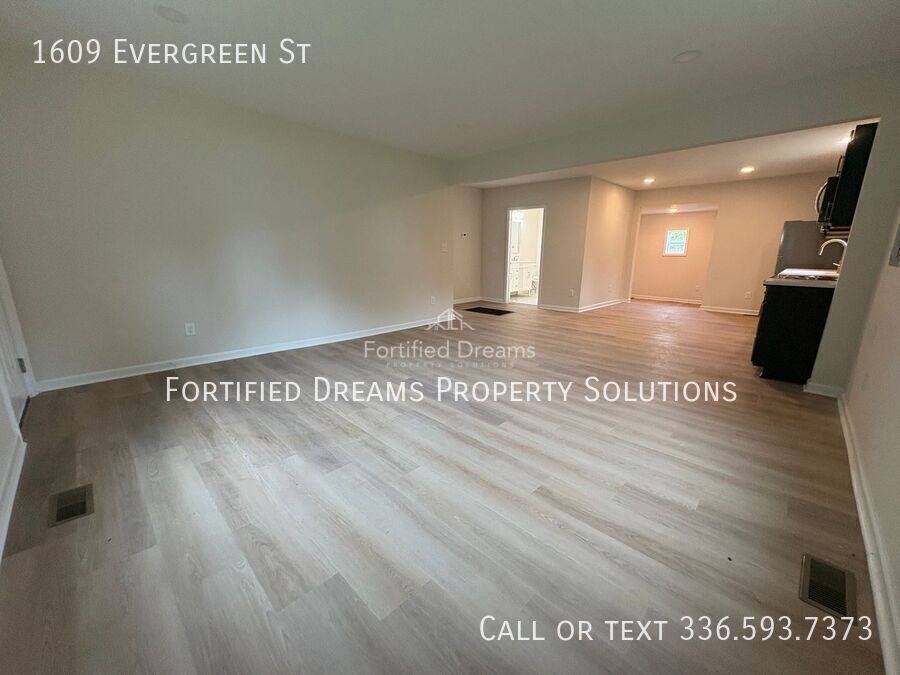House for rent at 1609 Evergreen St, Durham, NC 27703