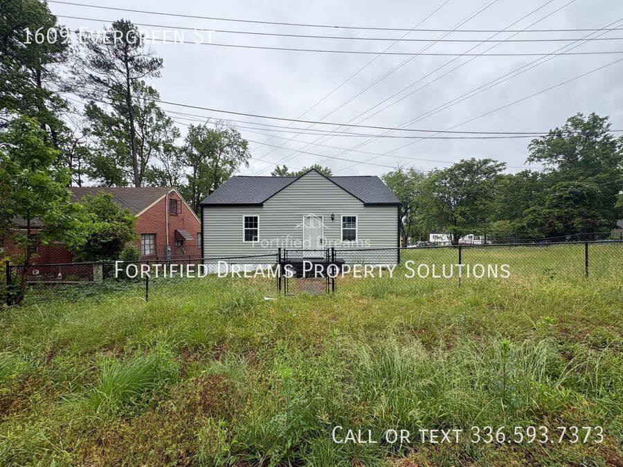 House for rent at 1609 Evergreen St, Durham, NC 27703