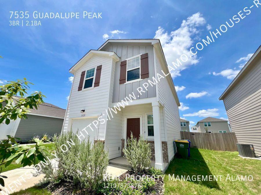 House for rent at 7535 Guadalupe Peak, San Antonio, TX 78253