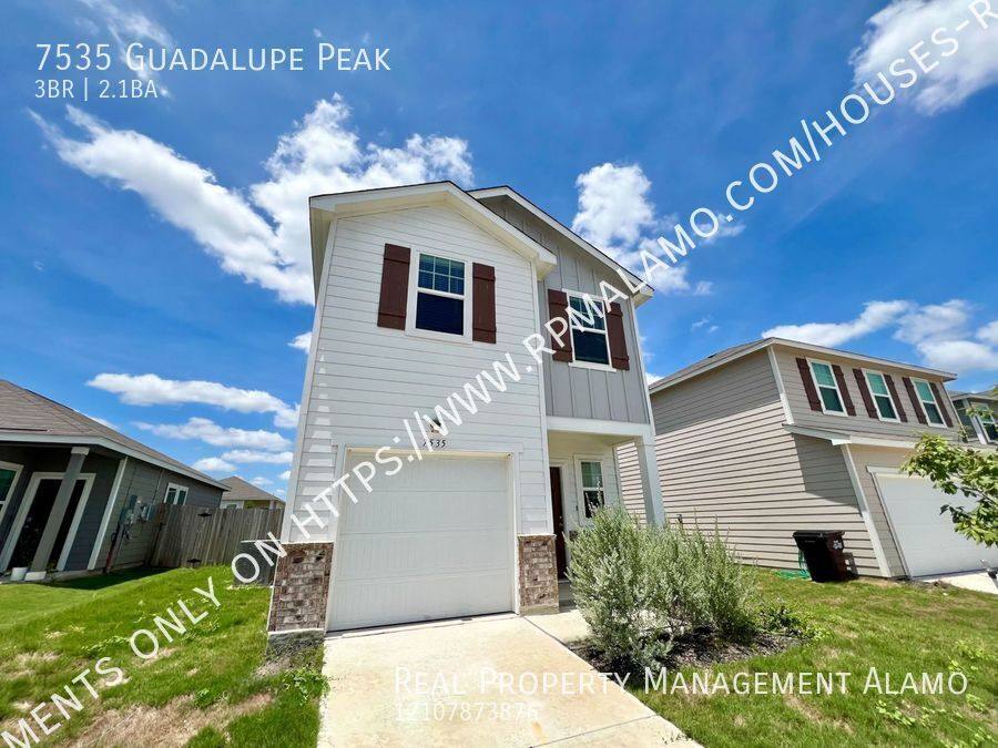 House for rent at 7535 Guadalupe Peak, San Antonio, TX 78253