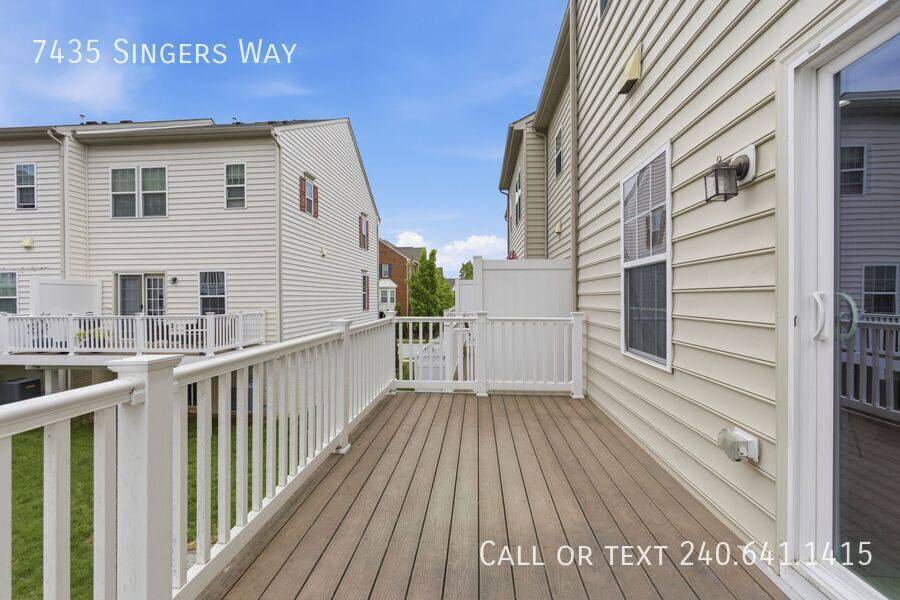 Townhouse for rent at 7435 Singers Way, Columbia, MD 21045