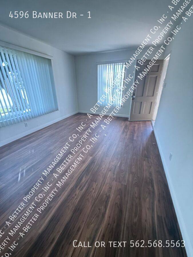 Apartment for rent at 4596 Banner Dr #1, Long Beach, CA 90807