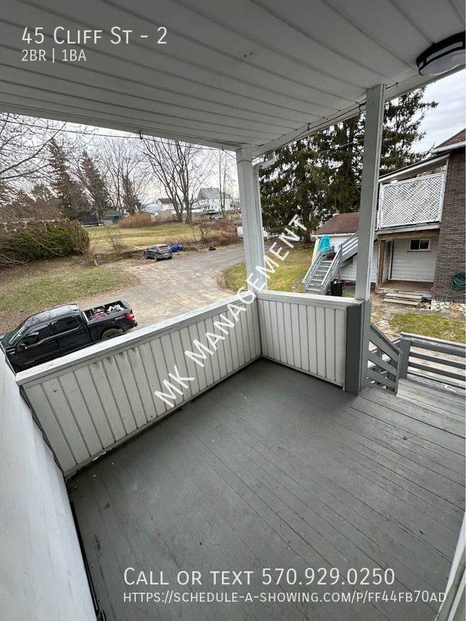 Apartment for rent at 45 Cliff St #2, Pittston, PA 18640