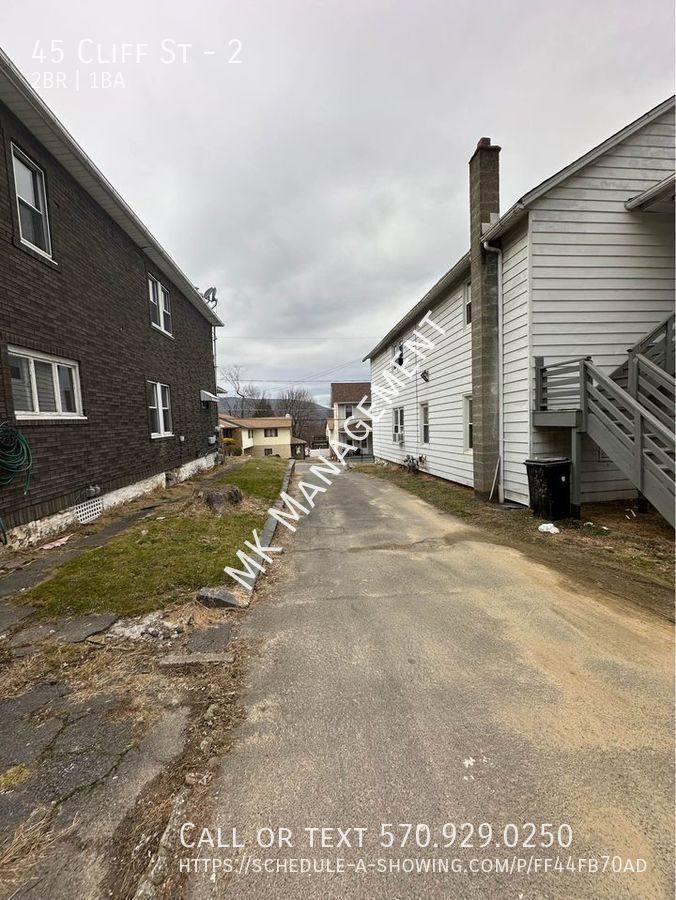 Apartment for rent at 45 Cliff St #2, Pittston, PA 18640