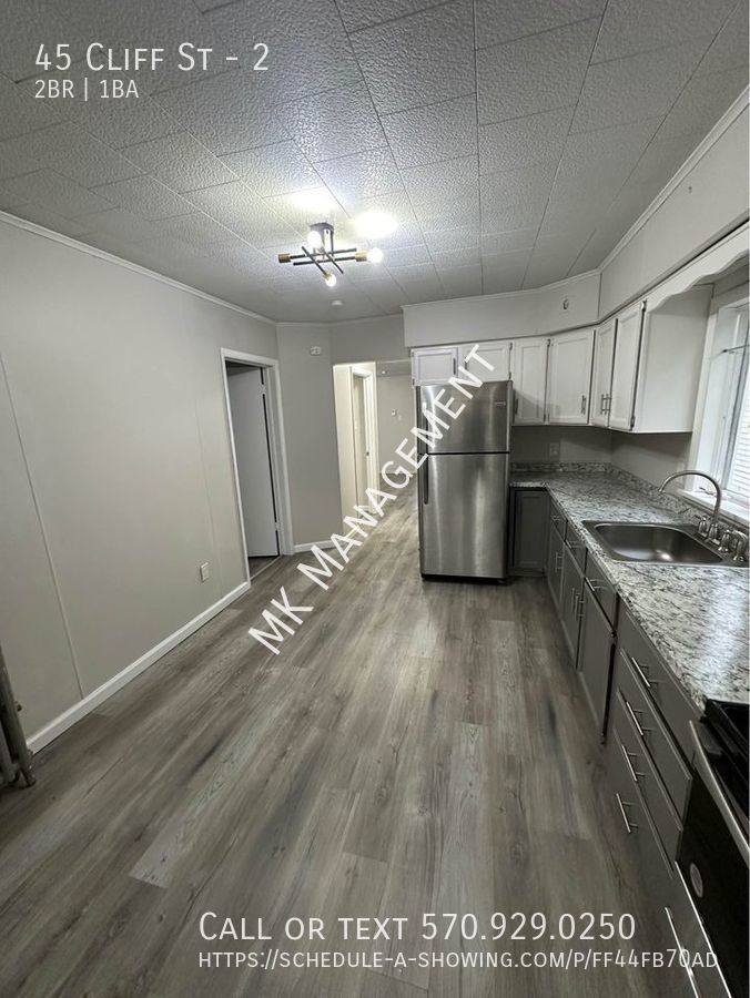Apartment for rent at 45 Cliff St #2, Pittston, PA 18640