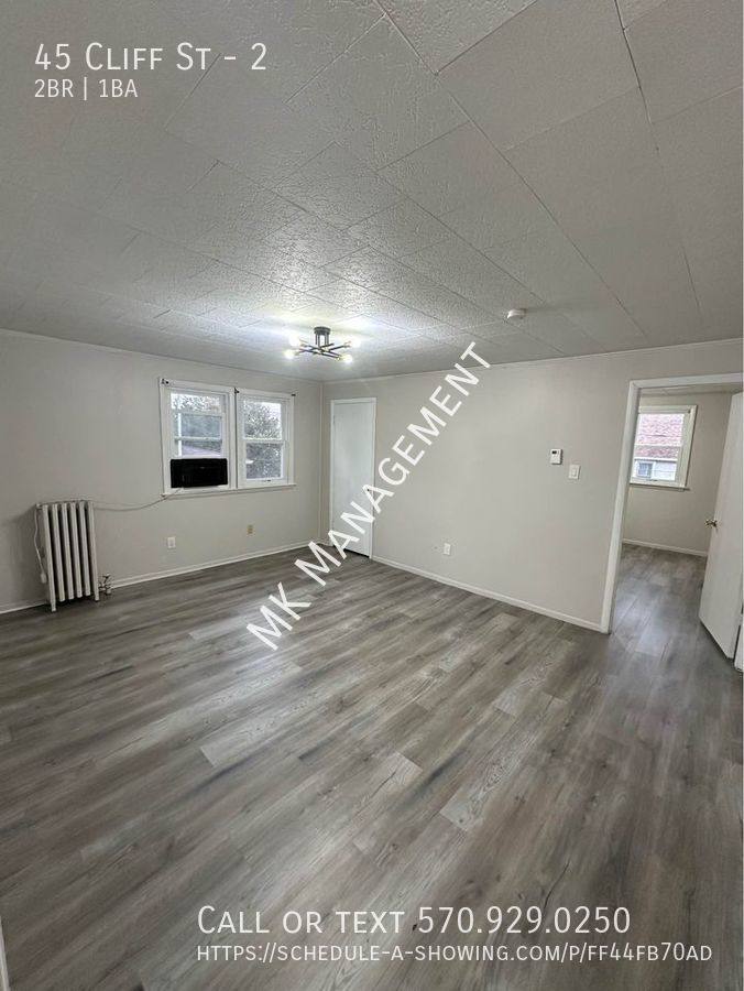 Apartment for rent at 45 Cliff St #2, Pittston, PA 18640
