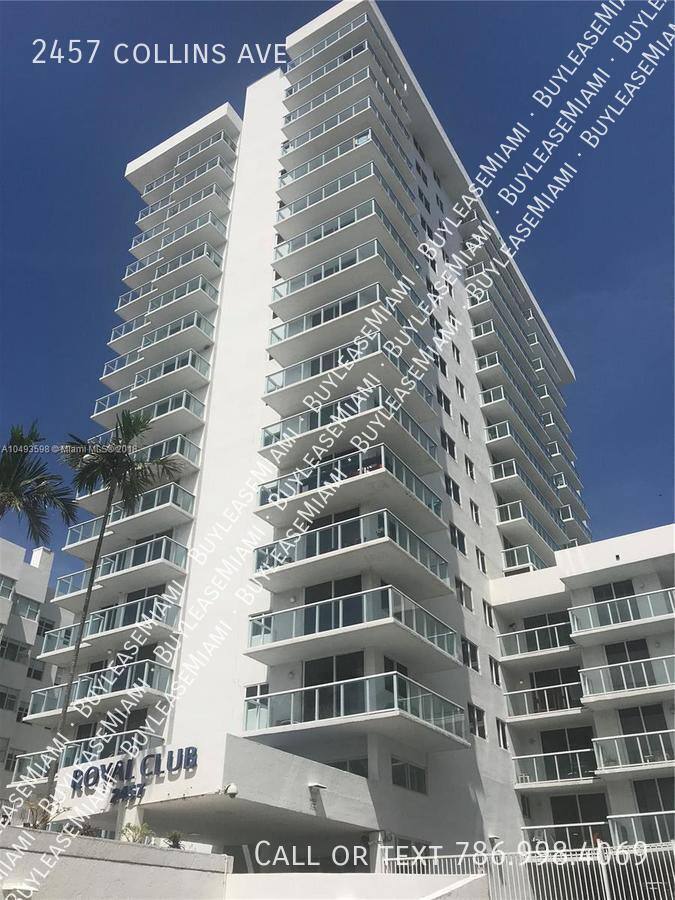 Apartment for rent at 2457 Collins Ave, Miami Beach, FL 33140