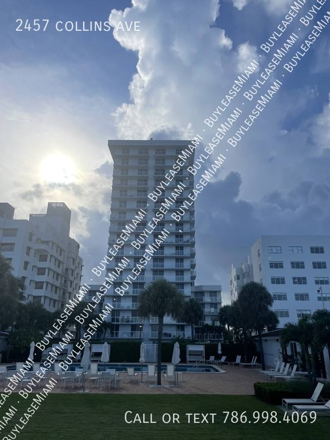 Apartment for rent at 2457 Collins Ave, Miami Beach, FL 33140