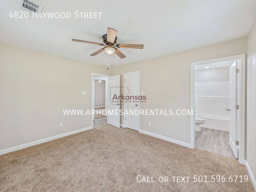 House for rent at 4820 Haywood St, North Little Rock, AR 72117