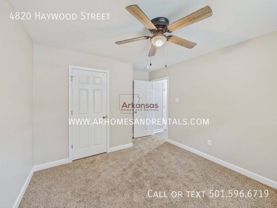 House for rent at 4820 Haywood St, North Little Rock, AR 72117