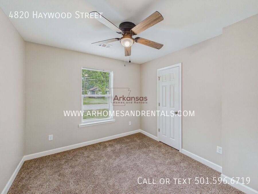 House for rent at 4820 Haywood St, North Little Rock, AR 72117