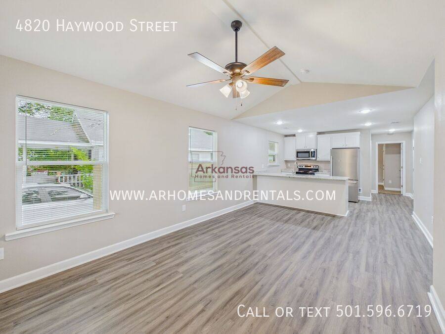 House for rent at 4820 Haywood St, North Little Rock, AR 72117