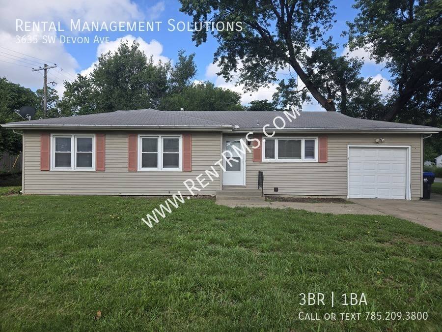 House for rent at 3635 SW Devon Ave, Topeka, KS 66611