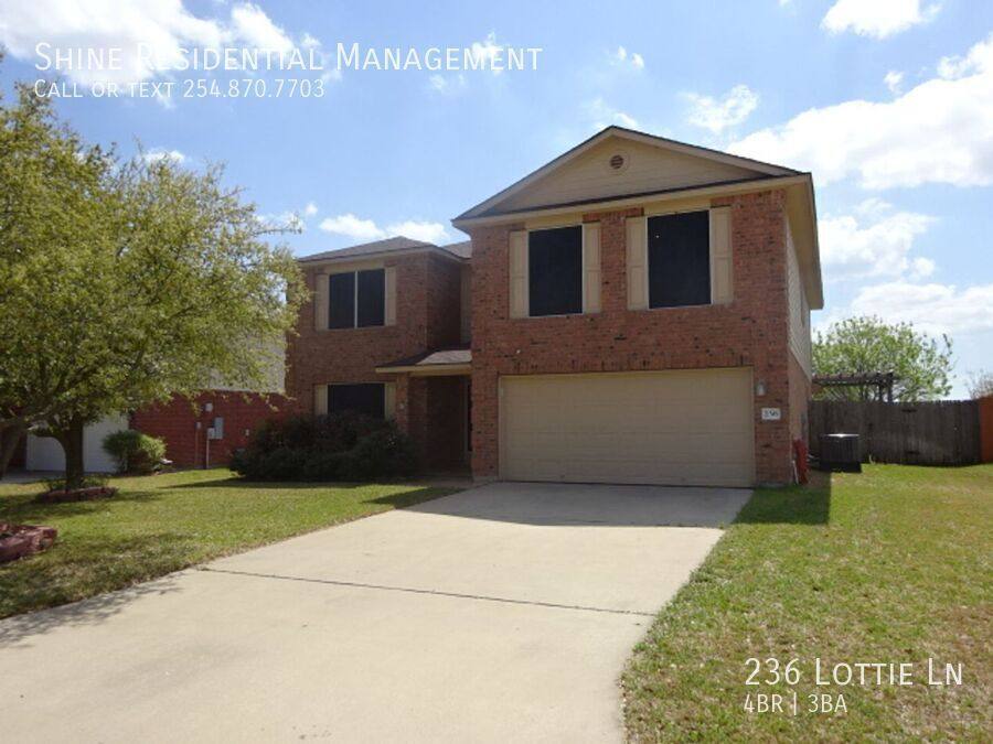 House for rent at 236 Lottie Lane, Harker Heights, TX 76548