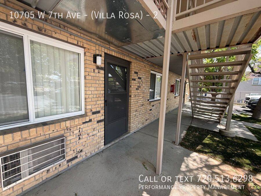 Apartment for rent at 10705 W 7th Ave - Villa Rosa #2, Denver, CO 80215