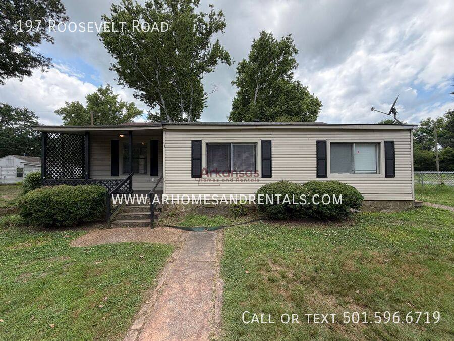 House for rent at 197 Roosevelt Rd, Jacksonville, AR 72076