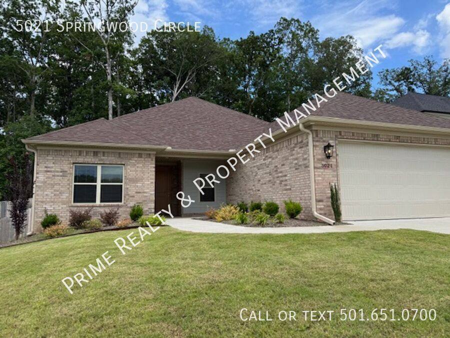 House for rent at 5021 Springwood Circle, Bryant, AR 72022