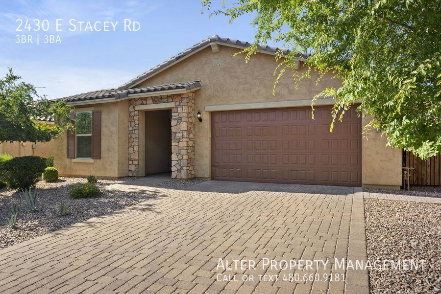 House for rent at 2430 E Stacey Rd, Gilbert, AZ 85298