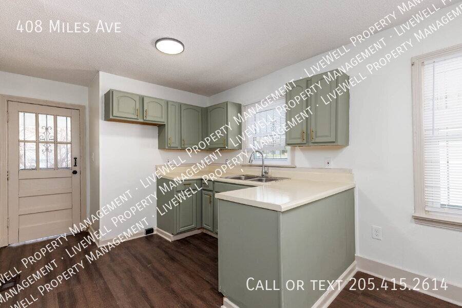 House for rent at 408 Miles Ave, Birmingham, AL 35214