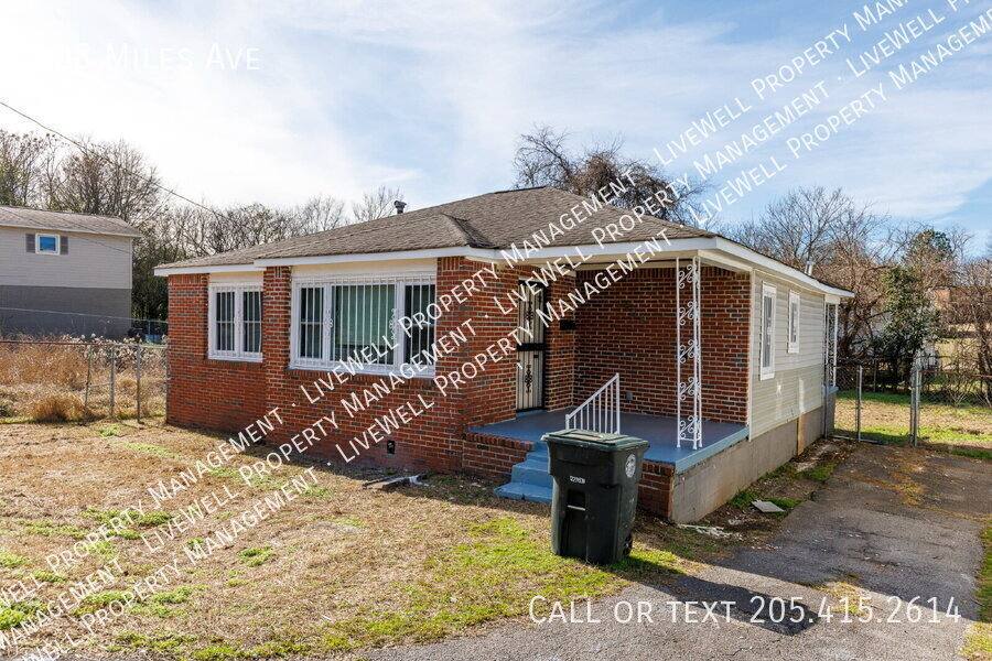 House for rent at 408 Miles Ave, Birmingham, AL 35214
