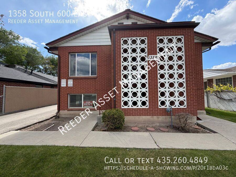 Apartment for rent at 1358 S 600 E #1, Salt Lake City, UT 84105