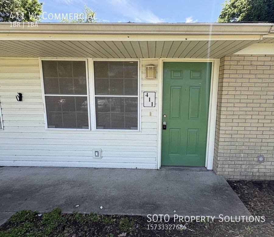 Apartment for rent at 411 W Commercial, Charleston, MO 63834