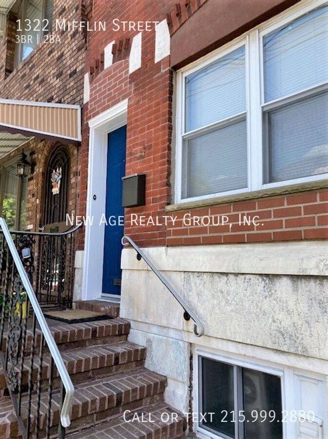 House for rent at 1322 Mifflin St, Philadelphia, PA 19148