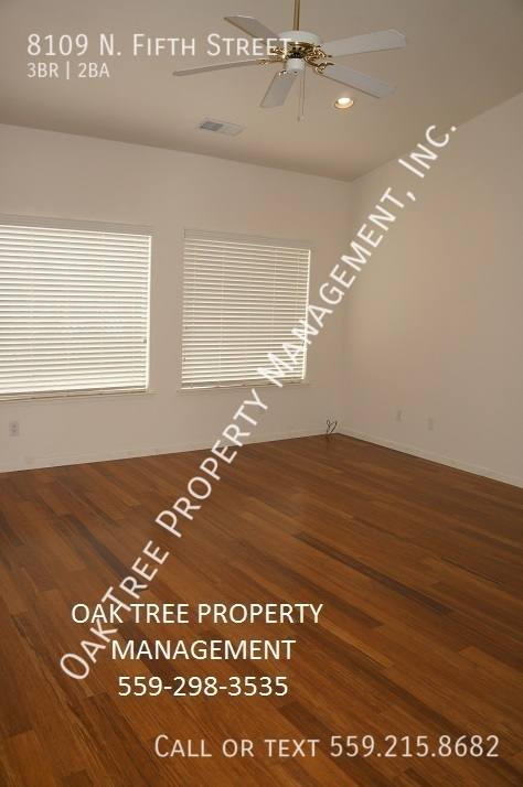 House for rent at 8109 N Fifth St, Fresno, CA 93720