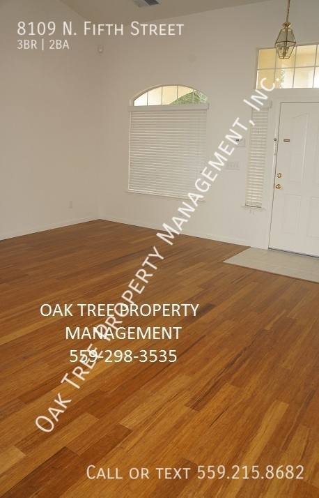 House for rent at 8109 N Fifth St, Fresno, CA 93720