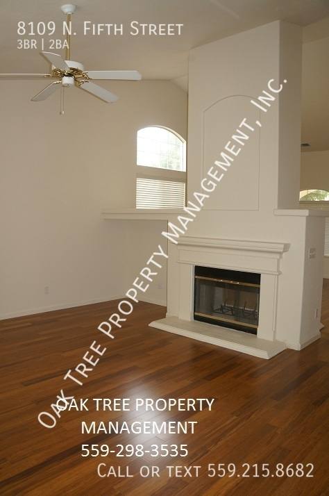House for rent at 8109 N Fifth St, Fresno, CA 93720