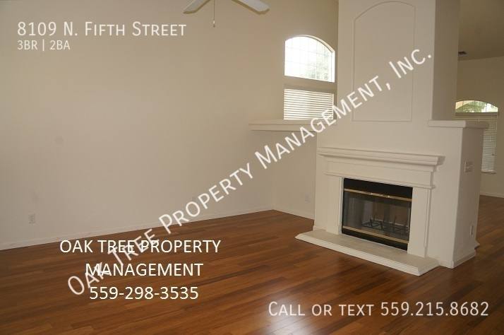 House for rent at 8109 N Fifth St, Fresno, CA 93720