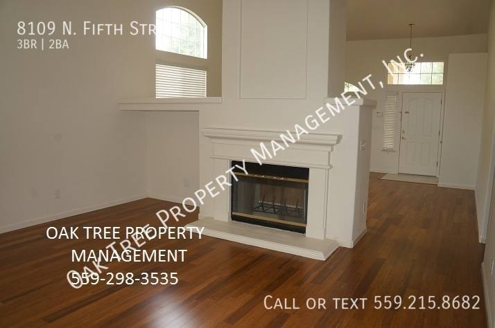 House for rent at 8109 N Fifth St, Fresno, CA 93720