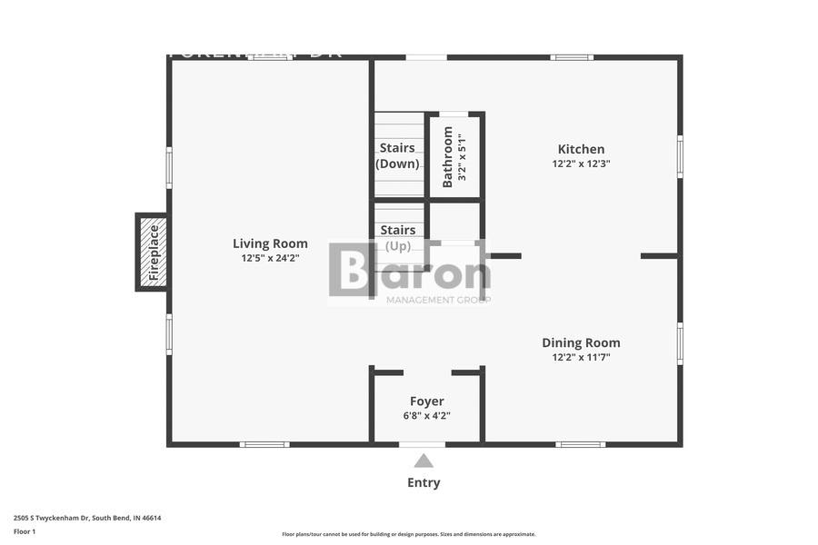 House for rent at 2505 S Twyckenham Dr, South Bend, IN 46614