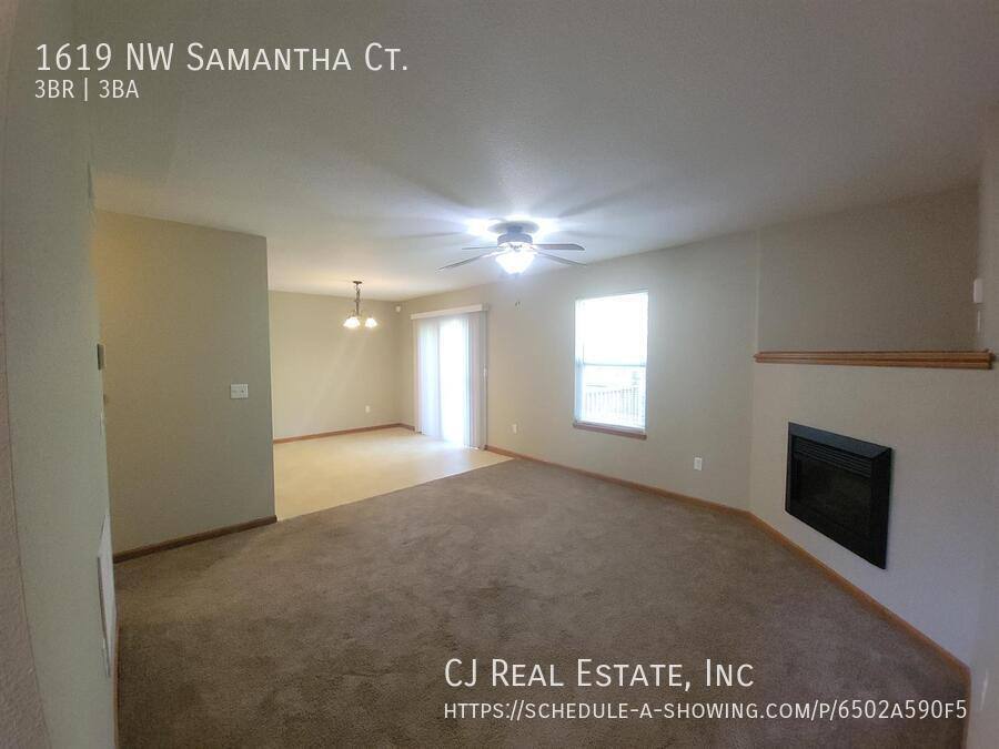 Townhouse for rent at 1619 NW Samantha Court, Blue Springs, MO 64015