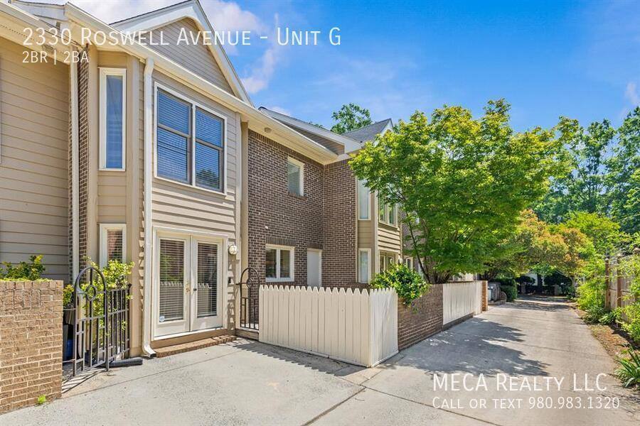 Condo for rent at 2330 Roswell Ave #G, Charlotte, NC 28207