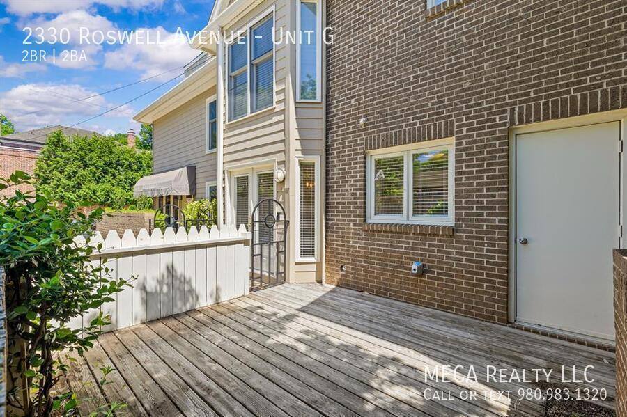 Condo for rent at 2330 Roswell Ave #G, Charlotte, NC 28207
