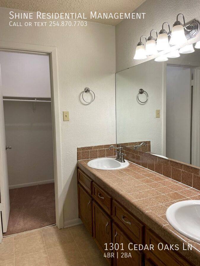 House for rent at 1301 Cedar Oaks Lane, Harker Heights, TX 76548