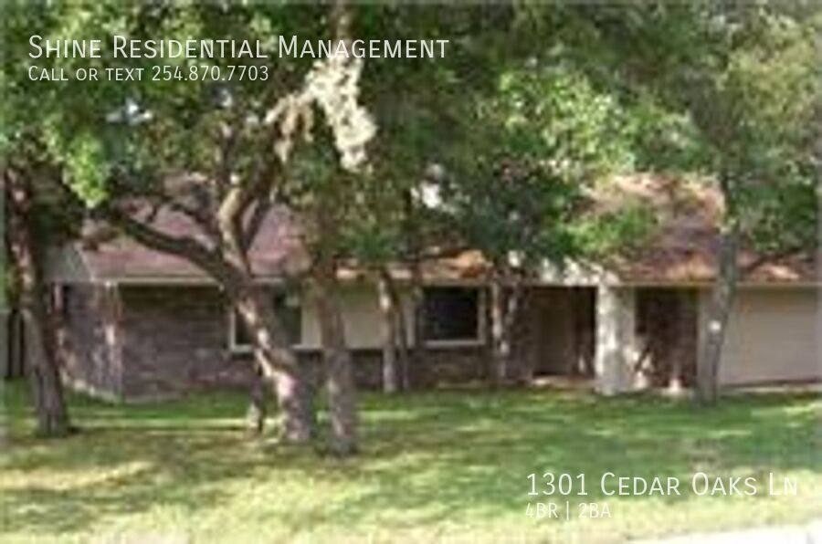 House for rent at 1301 Cedar Oaks Lane, Harker Heights, TX 76548